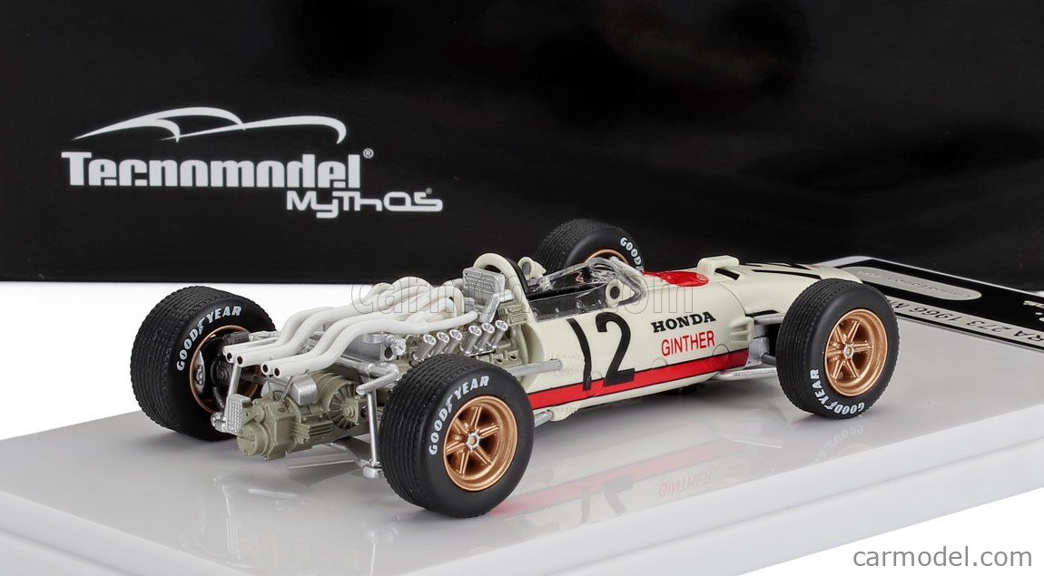 【超希少】HONDA F1コレクション 130 TECNOMODEL TM43-58D Scale 1/43 | HONDA F1 RA273 N 12 MEXICO GP