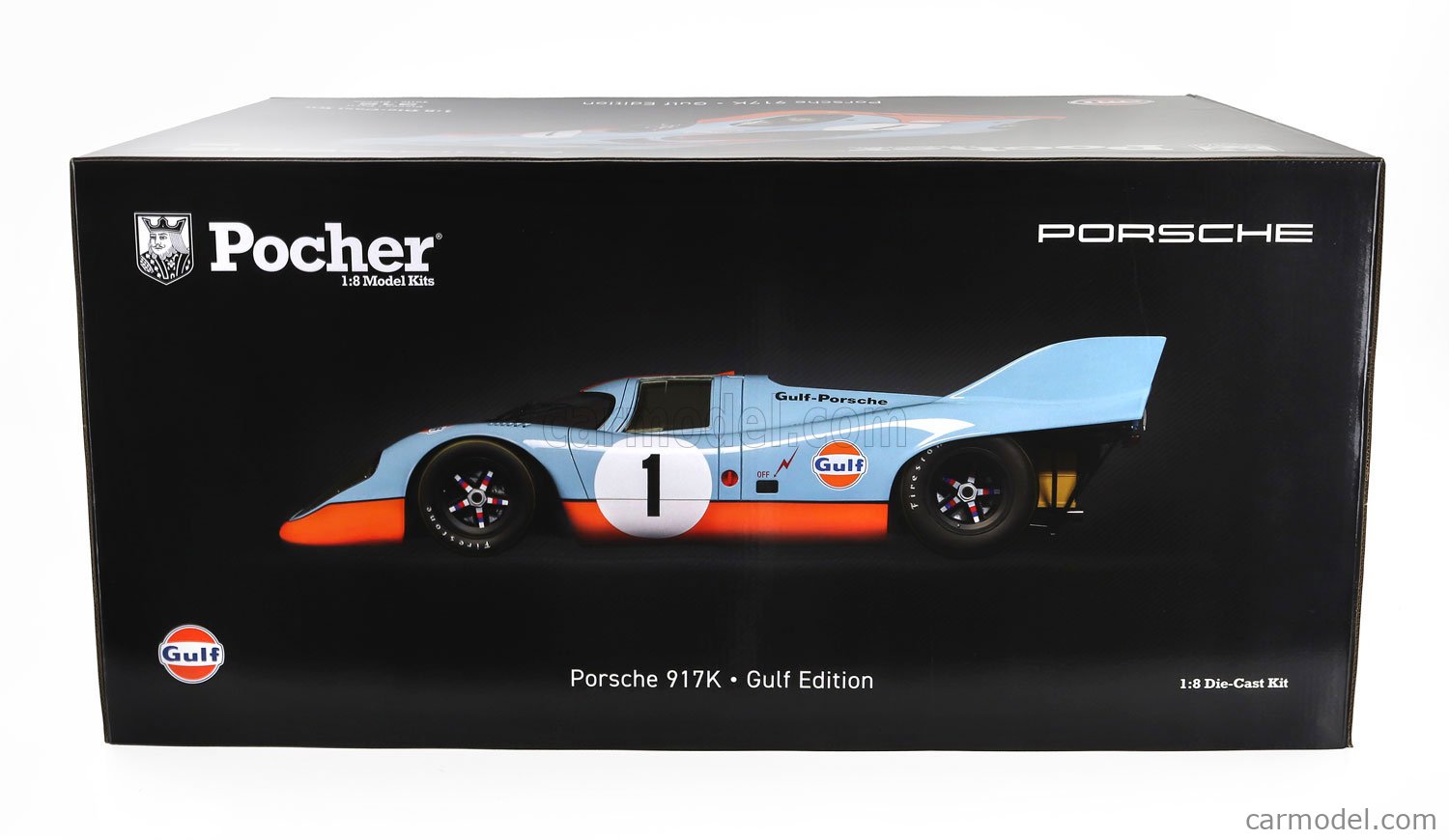 POCHER HK118 Scale 1/8 | PORSCHE 917K N 1 RACING GULF EDITION 1971