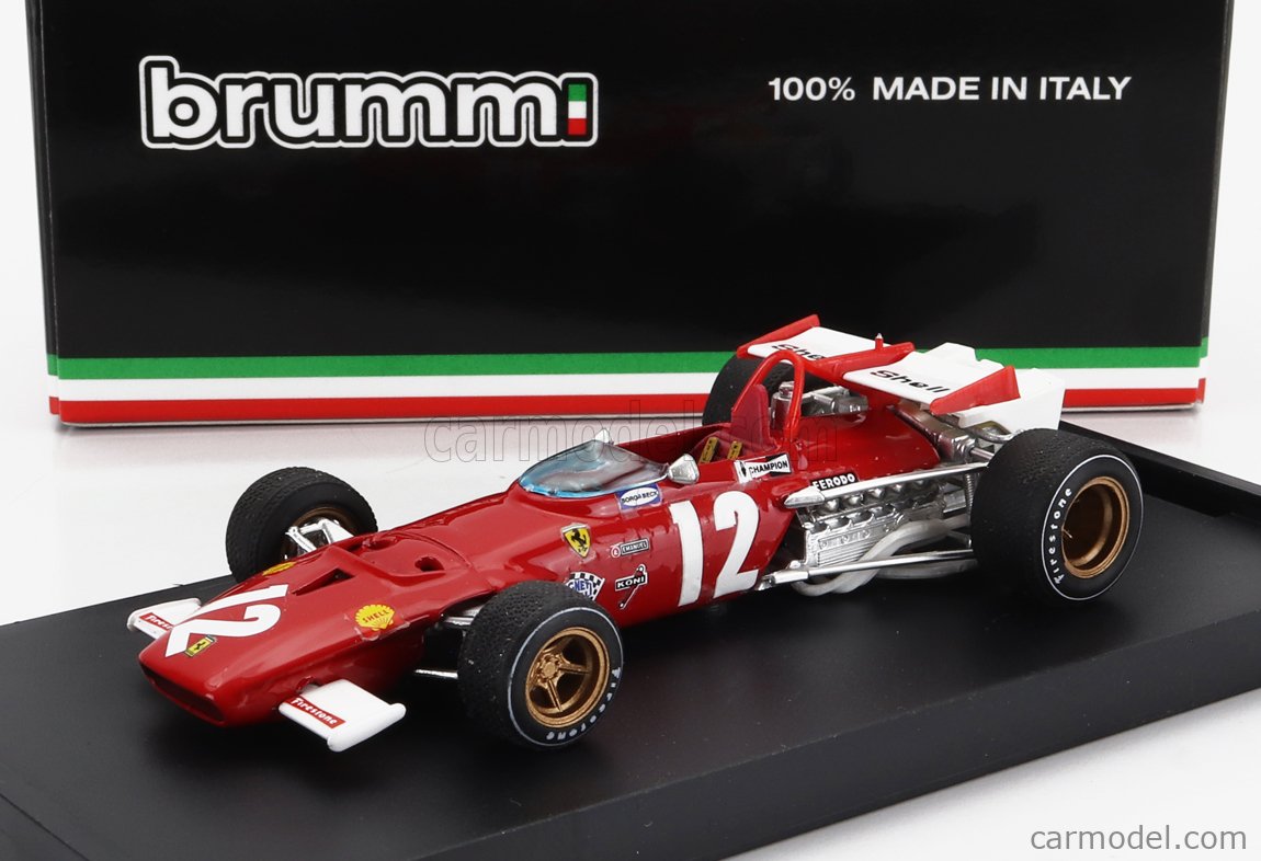 BRUMM R312-UPD-2024 Echelle 1/43 | FERRARI F1 312B N 12 WINNER GP ...