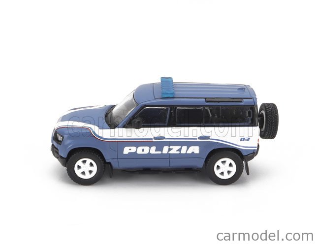 Brekina PCX870619 Land Rover Defender 110 Scala 1/87 - Polizia Assia 2020 - Modello Nuovo