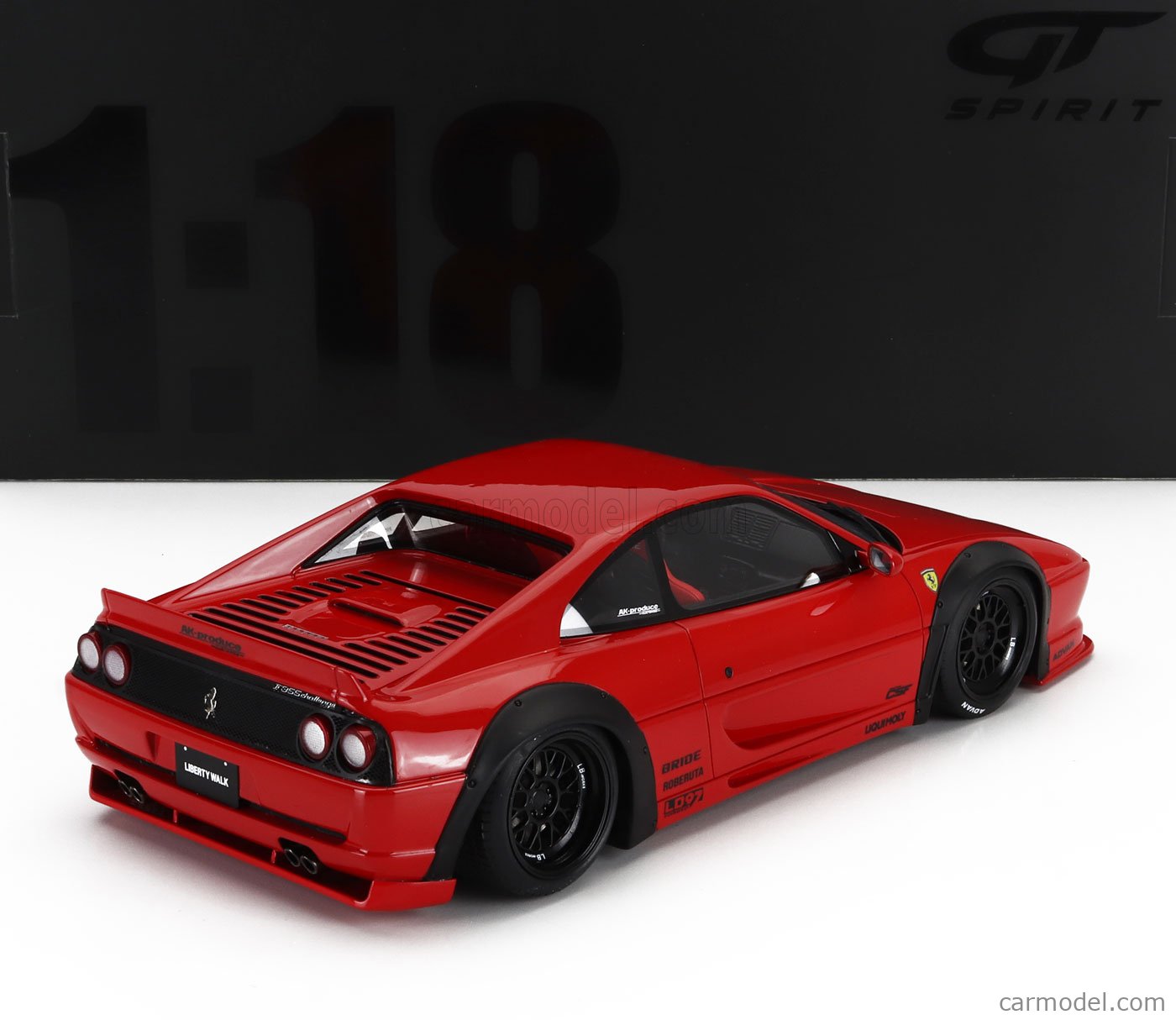 GT-SPIRIT GT468 Scale 1/18 | FERRARI F355 LB WORKS 2023 RED GT-SPIRIT GT468 Scale 1/18 | FERRARI F355 LB WORKS 2023 RED