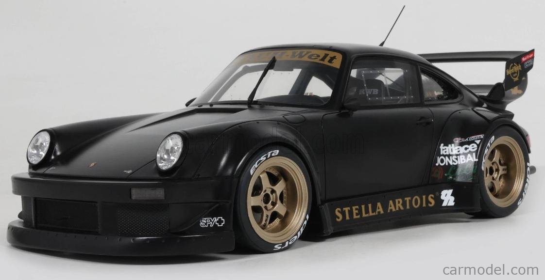 GT-SPIRIT GT918 Scale 1/18 | PORSCHE 911 964 RWB STELLA ARTOIS COUPE ...