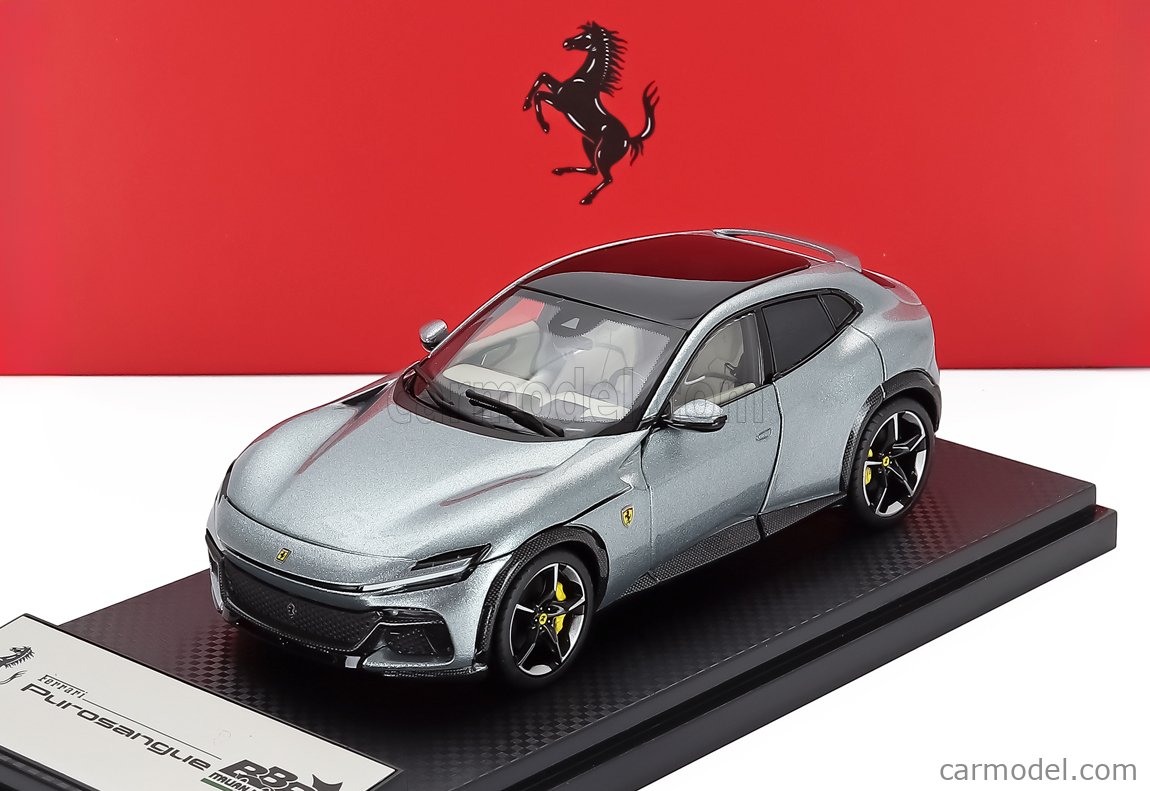Bbr model 1/43 Ferrari purosangue Panoramique 2022 Titanium Gris