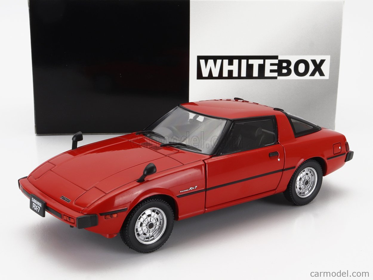 WHITEBOX WB124214 Scale 1/24 MAZDA RX-7 1980 RED