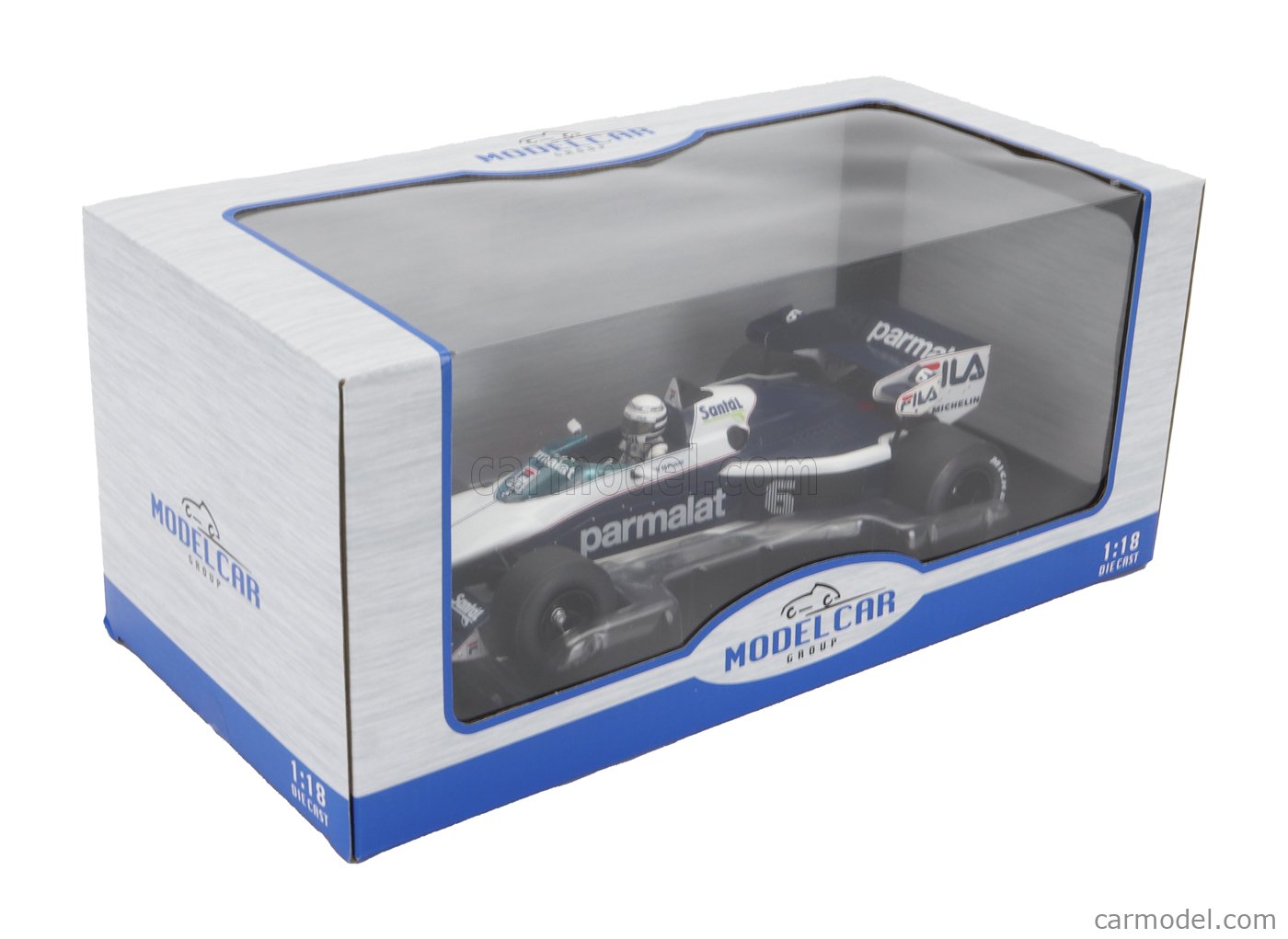 MCG 1/18 – BRABHAM BT52 – GP de Sudáfrica 1983 (R. Patrese) - Little Bolide