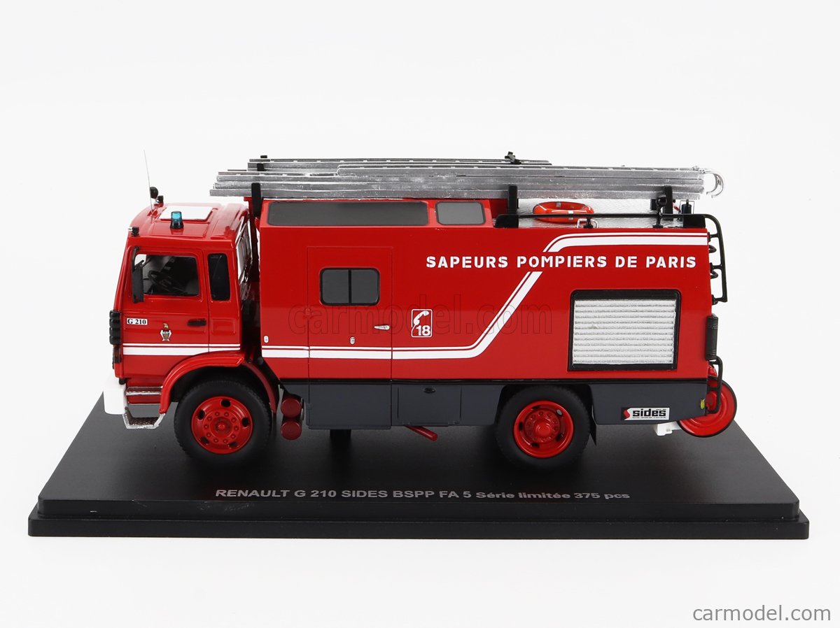 Alerte0147 échelle 43 RENAULT G230 Fourgon D'Appui FA 18 BSPP