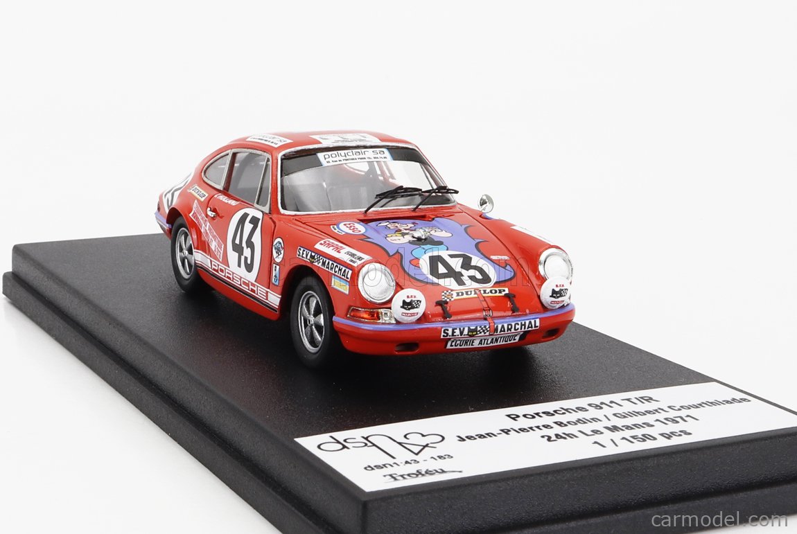 1/43 ポルシェ モンテカルロ ラリー Trofeu Porsche 911 T No