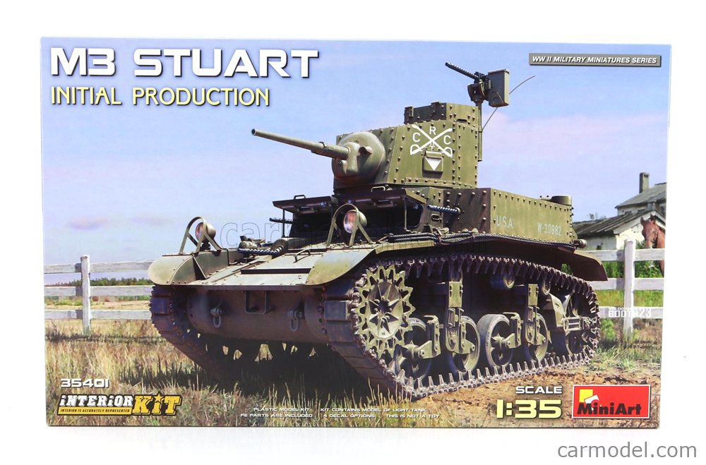 MINIART 35401 Scale 1/35 | TANK HALF M3 MILITARY 1942