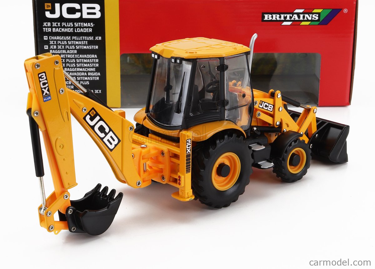 1/32 JCB 3CX Plus Sitemaster Backhoe Loader - Construction & Forestry