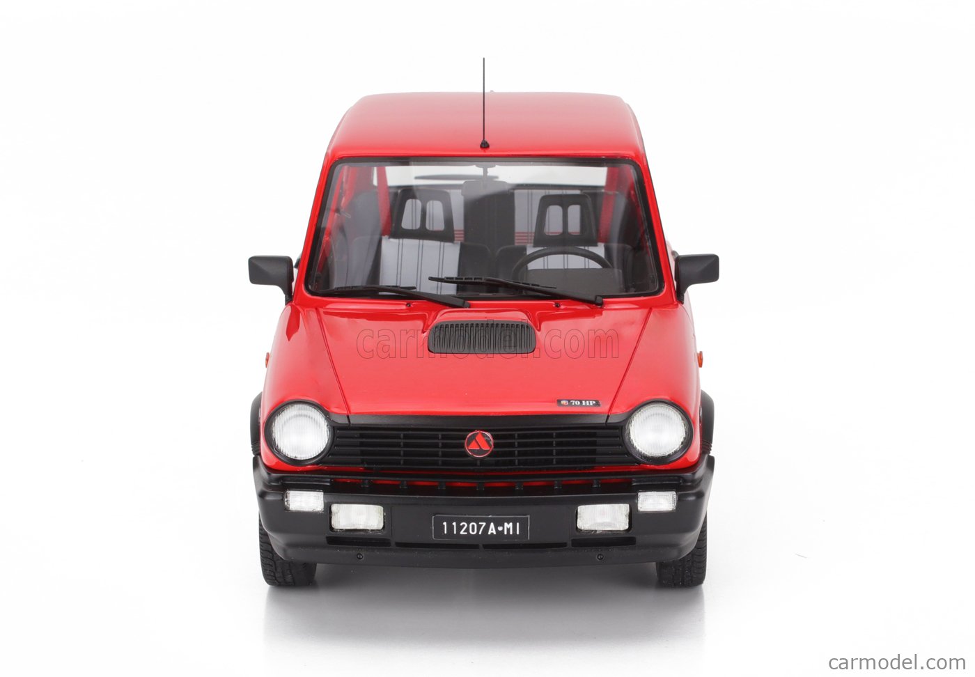 Modèle Réduit 1:18 MAXIMA Autobianchi A112 Abarth 1984 Rouge Corsa - Neuf En Boîte