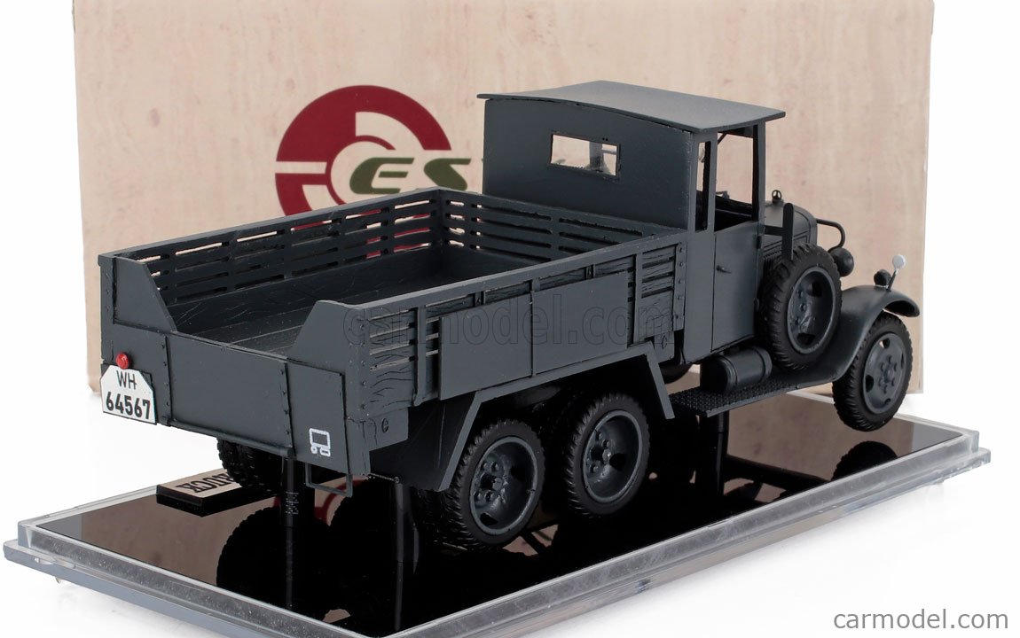 Miniature Esval 1/43 – Camion Militaire Afrika Korps Mercedes G3A Sd – Neuf