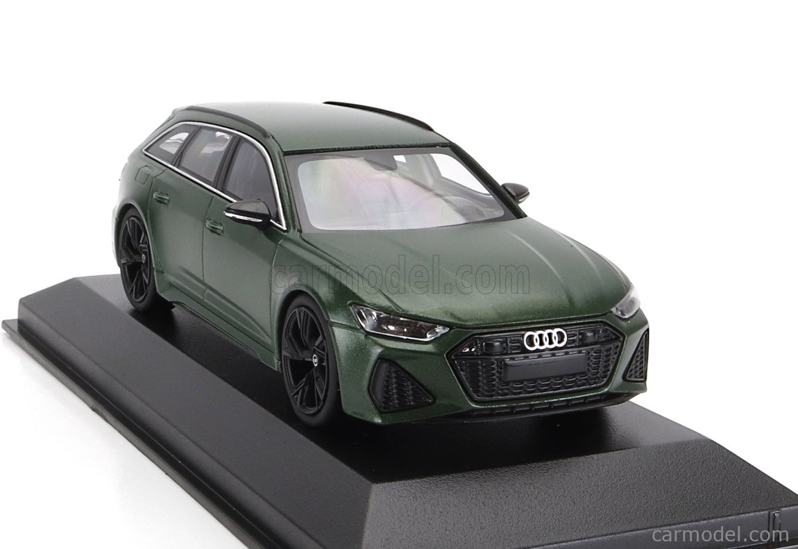 Minichamps 1:43 Audi RS 6 Avant Baujahr 2019 mattgrün 410018017