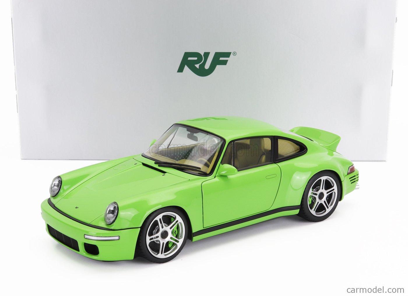 Modèle Réduit Almost Real 1/18 – Porsche RUF SCR – Vert Birch – 2018 – Édition Limitée 504 Pcs – Réf 880205 (neuf)