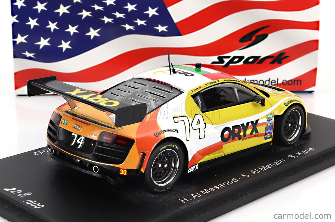1/43 Spark Radical SR9 Aer Voiture #26 Greaves 2008 24 Heures' Mans