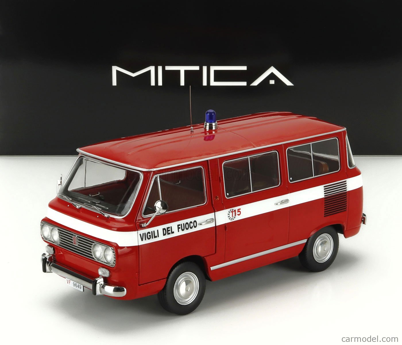 Maquette Fiat Argenta 2-série 120HP 1984 Argentée 1/18 Mitica - Neuve En Boîte