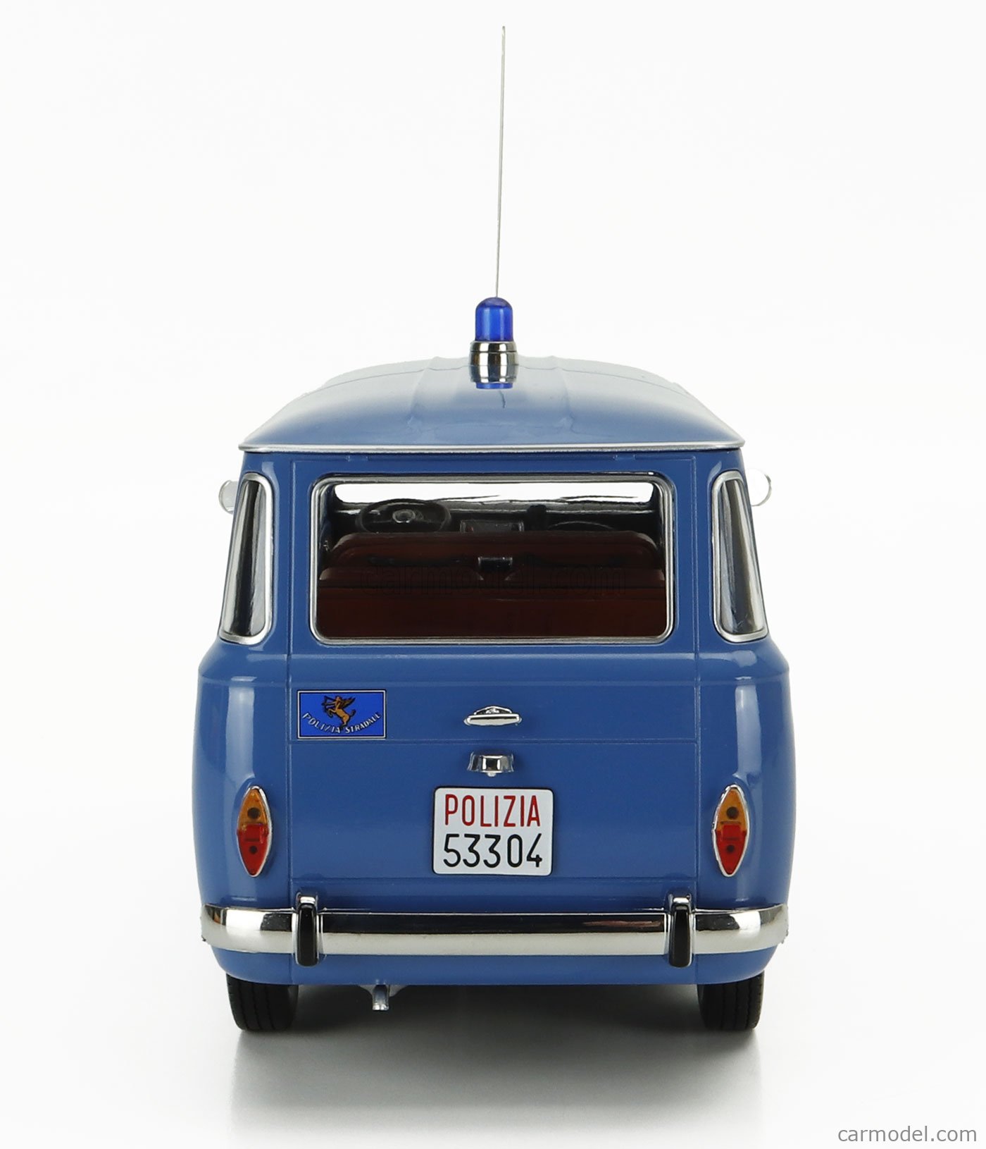 Modell Statischer Transporter Fiat 850 Familiäre 1970 Innenraum 267517406790