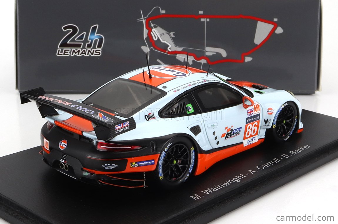 Spark 1:43 - Porsche 911 GT3-RSR #86 - 24h Le Mans 2004 - Vasilyev/Fomenko/Nearn