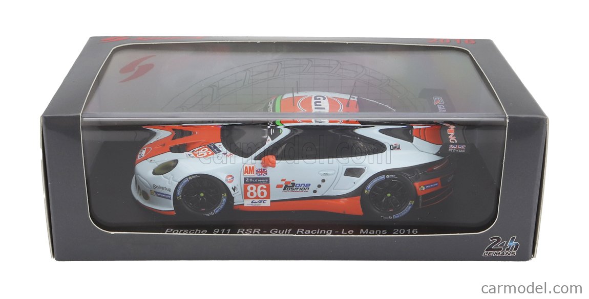 Spark 1:43 - Porsche 911 GT3-RSR #86 - 24h Le Mans 2004 - Vasilyev/Fomenko/Nearn