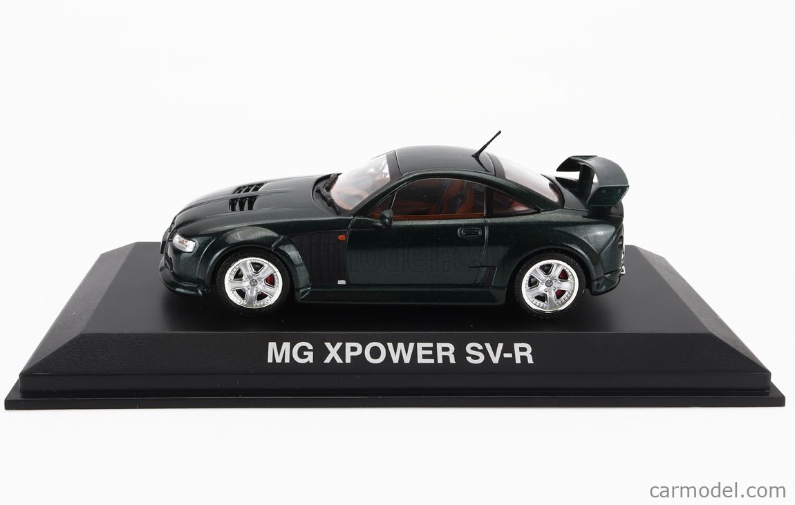 NOREV 370050 Scale 1/43 | MG XPOWER SV-R 2004 GREEN MET