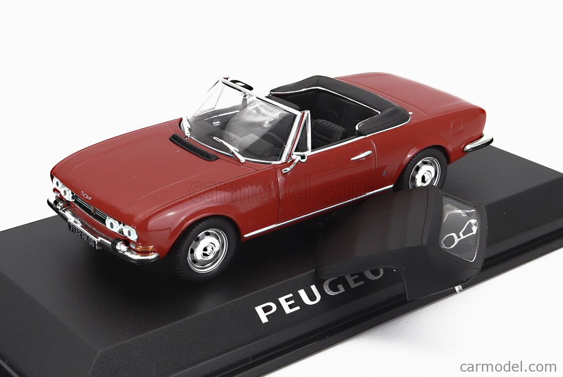 Rare modele marice PEUGEOT 504 coupe decapotable cabriolet 1/43 Heco modeles FF