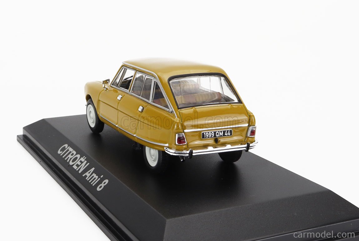 VOITURE MINIATURE NOREV Hachette Citroën Ami 8 1970 1/43 BOITE VOITURE MINIATURE NOREV Hachette Citroën Ami 8 1970 1/43 BOITE