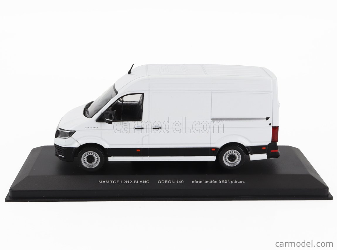 ODEON Fourgon MAN TGE L2H2 Blanc – Miniature 1/43 – Limitée à 504 Pièces – Neuve