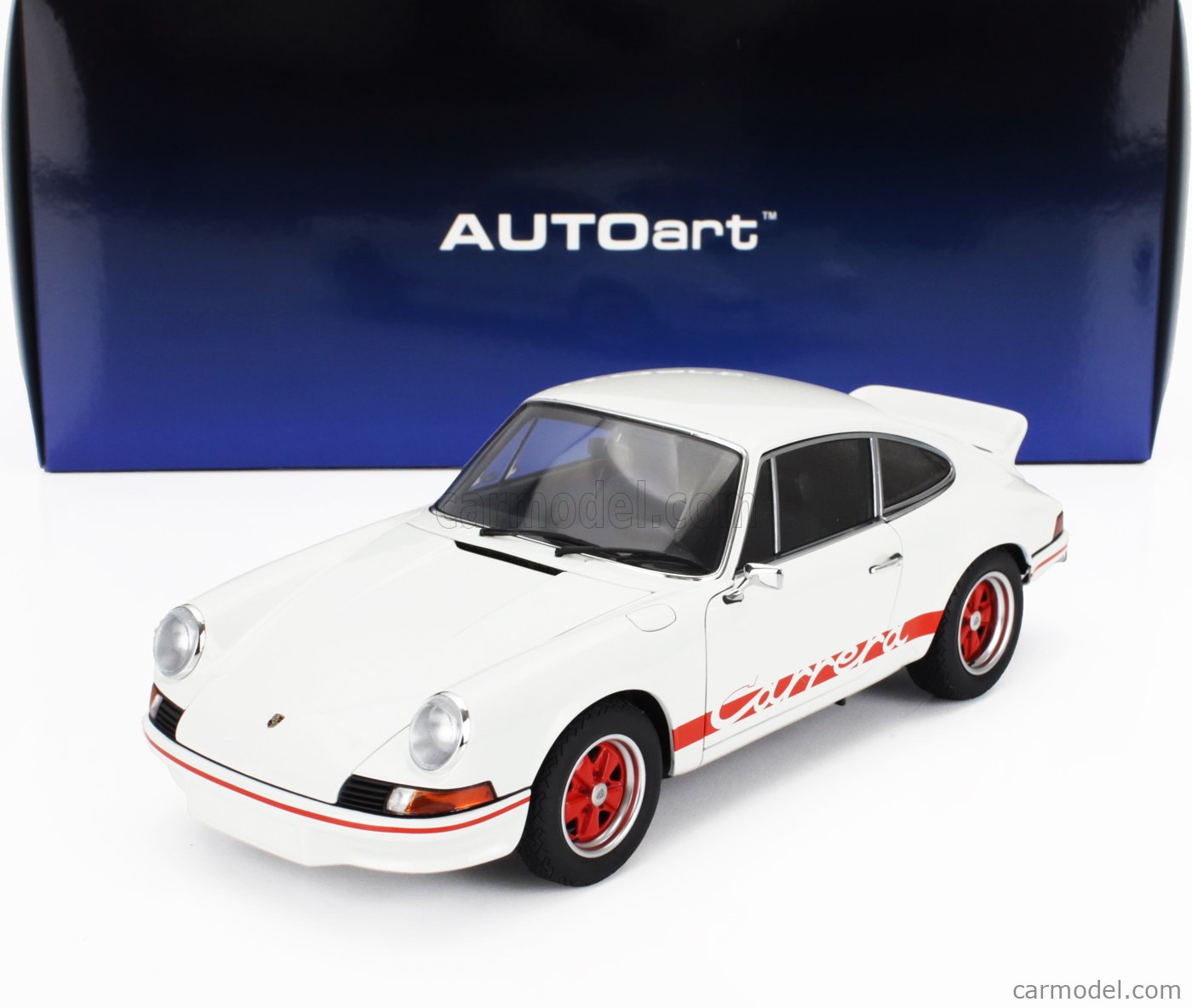 AUTOart 1/18 スケール Carrera RS 2.7 1/18 AUTOART PORSCHE 911 CARRERA RS 2.7 1973 - LIGHT YELLOW