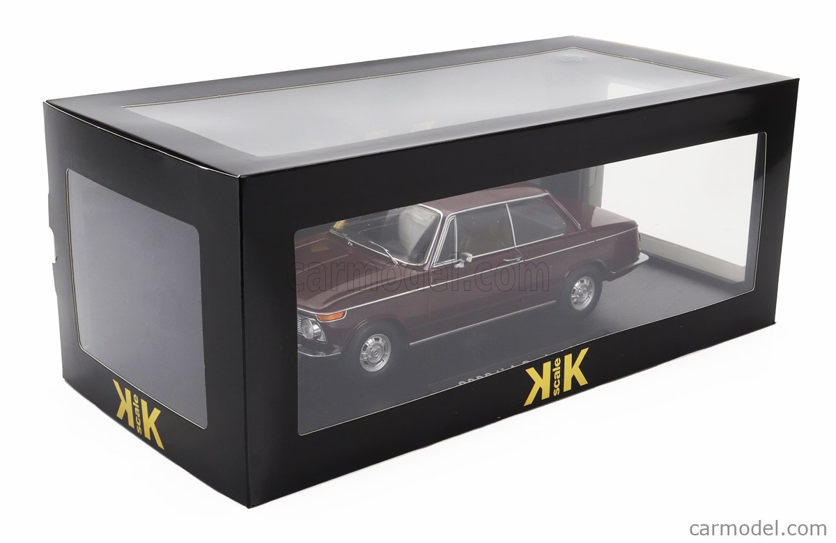 KK-Scale 1:18 BMW 2002 Ti Serie 1 Año De Construcción 1971 Azul Claro Metalico Kkdc181074