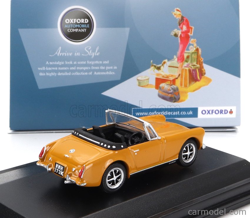 OXFORD-MODELS OX76MGM002 Scale 1/76 | MG MIDGET MKII CABRIOLET SPIDER ...