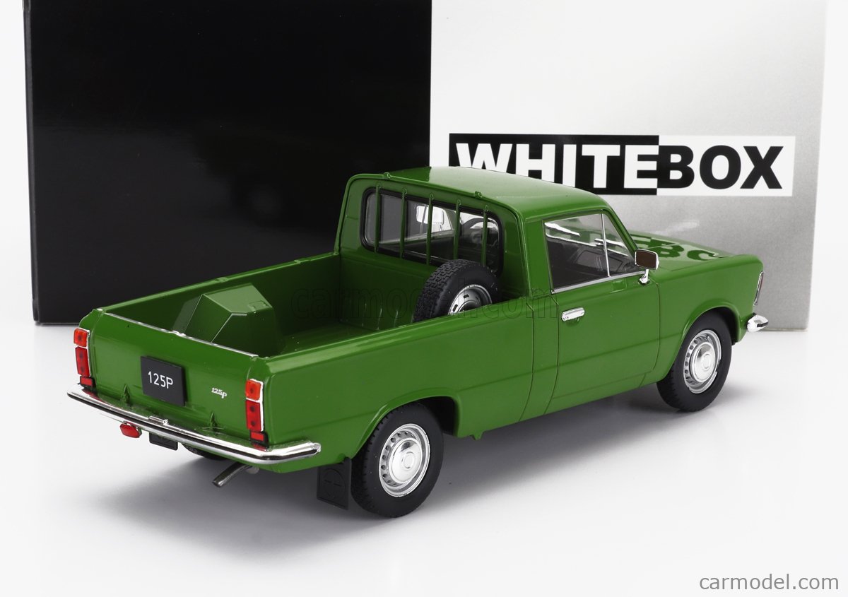 Miniature FIAT 125 Spécial 1970 Gris WHITEBOX WBXWB124128