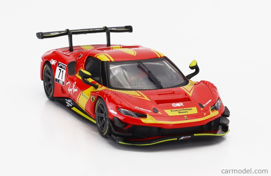 BURAGO 18-36320-36322 Scale 1/43 | FERRARI 296 GT3 3.0L TWIN TURBO