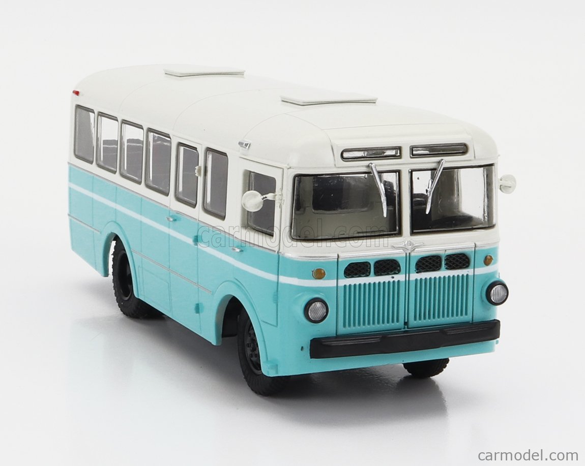 EDICOLA MDSBNo22 Scale 1/43 | GAZ RAF 976 AUTOBUS 1949 LIGHT GREEN WHITE