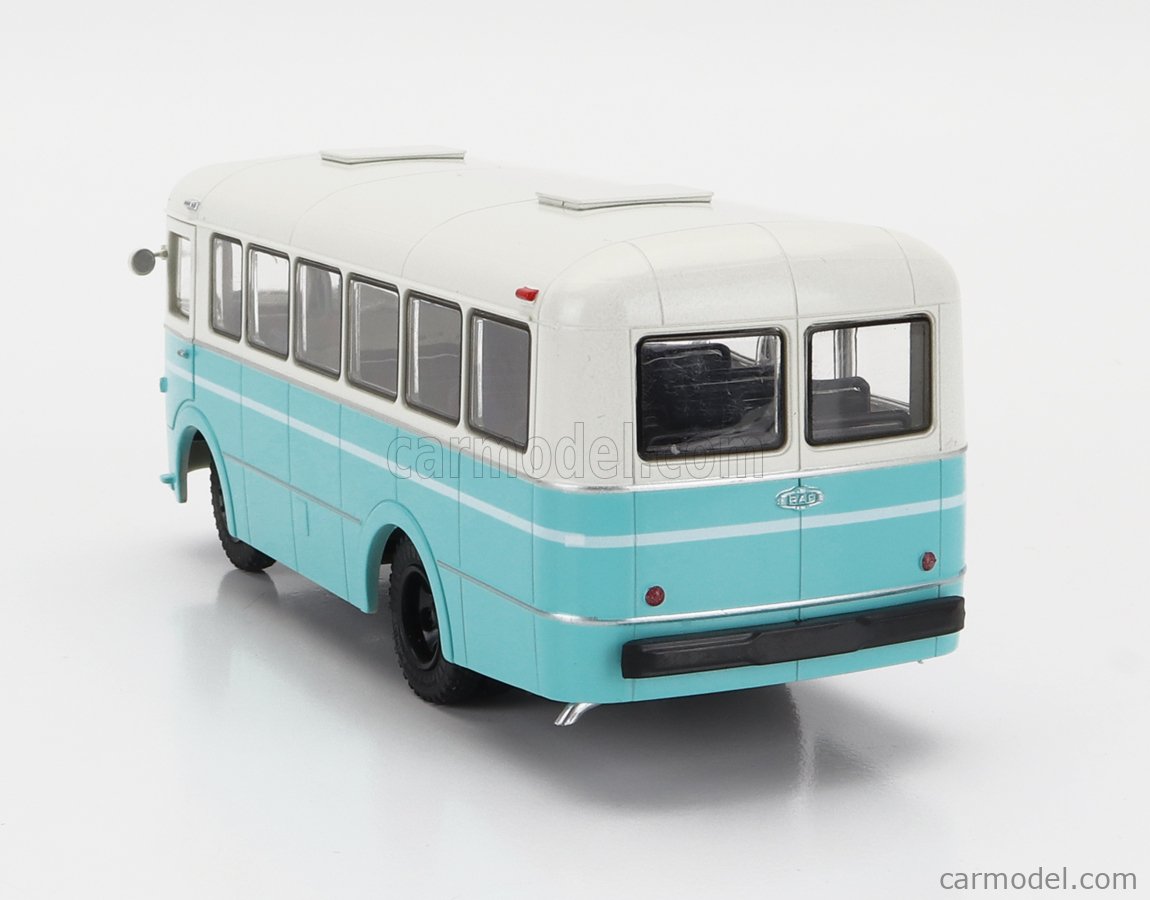 EDICOLA MDSBNo22 Scale 1/43 | GAZ RAF 976 AUTOBUS 1949 LIGHT GREEN WHITE