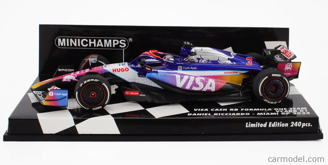 MINICHAMPS 417240603 Scale 1/43 | RACING BULLS F1 VCARB-01 TEAM