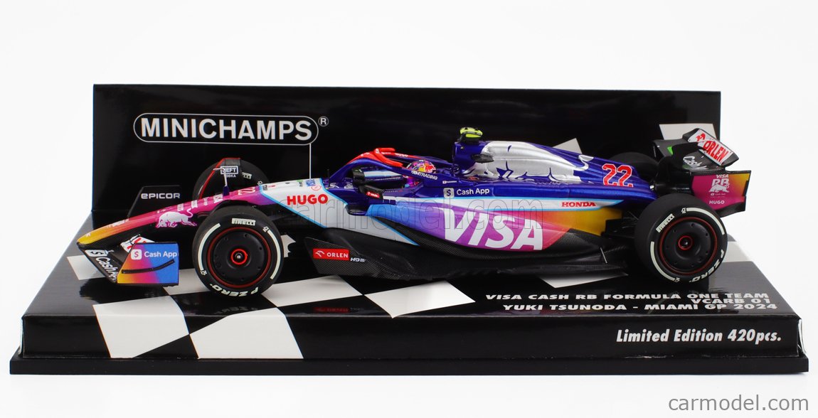 MINICHAMPS 417240622 Scale 1/43 | RACING BULLS F1 VCARB-01