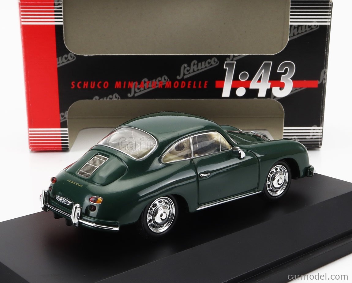 Quiralu 1/43 Porsche 356A Coupé Bicolore Rouge Toit Noir - Réédition 1993