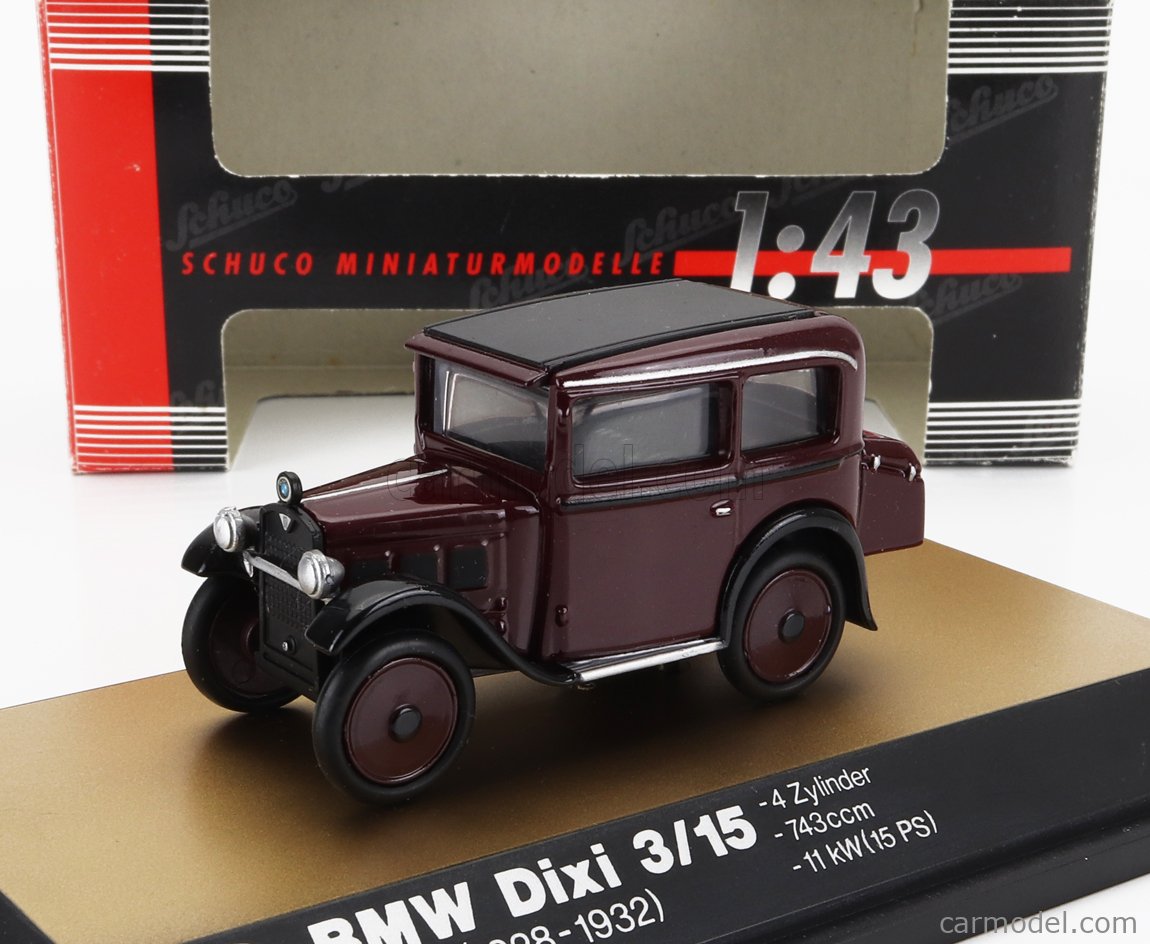 Schuco 1/43 C1010 – BMW Dixi – Verte – Miniature De Collection Diecast