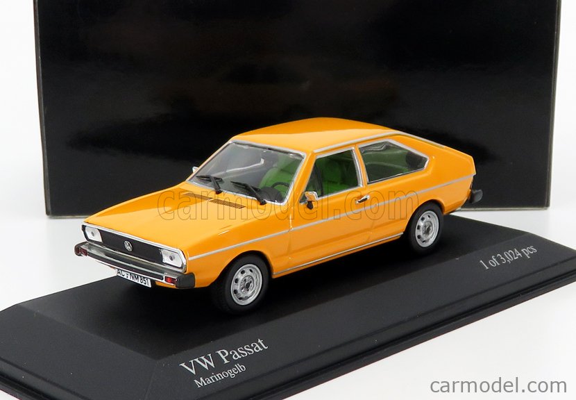 MINICHAMPS 400054200 Scale 1/43 | VOLKSWAGEN PASSAT 1975 OCHRE