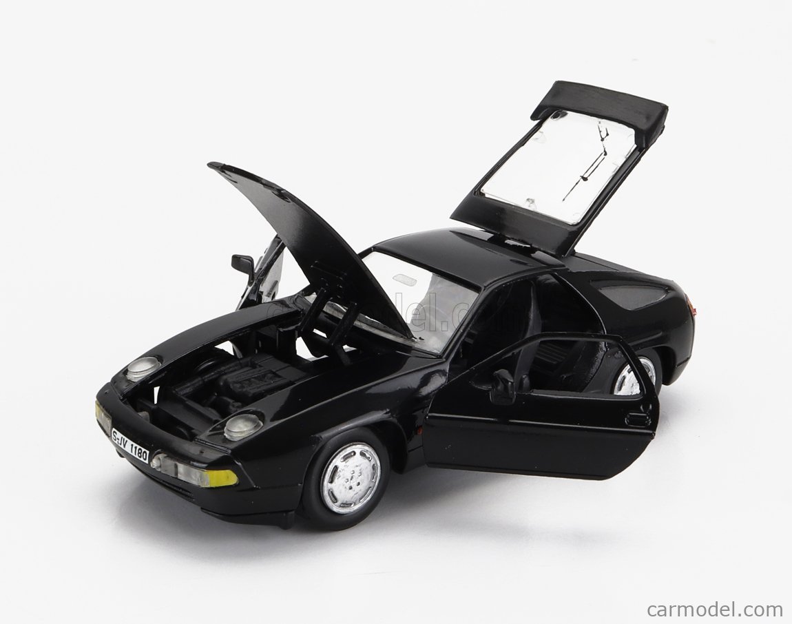 Miniature NZG 1/43 - Porsche Turbo Cabriolet - Noire - Diecast - Occasion
