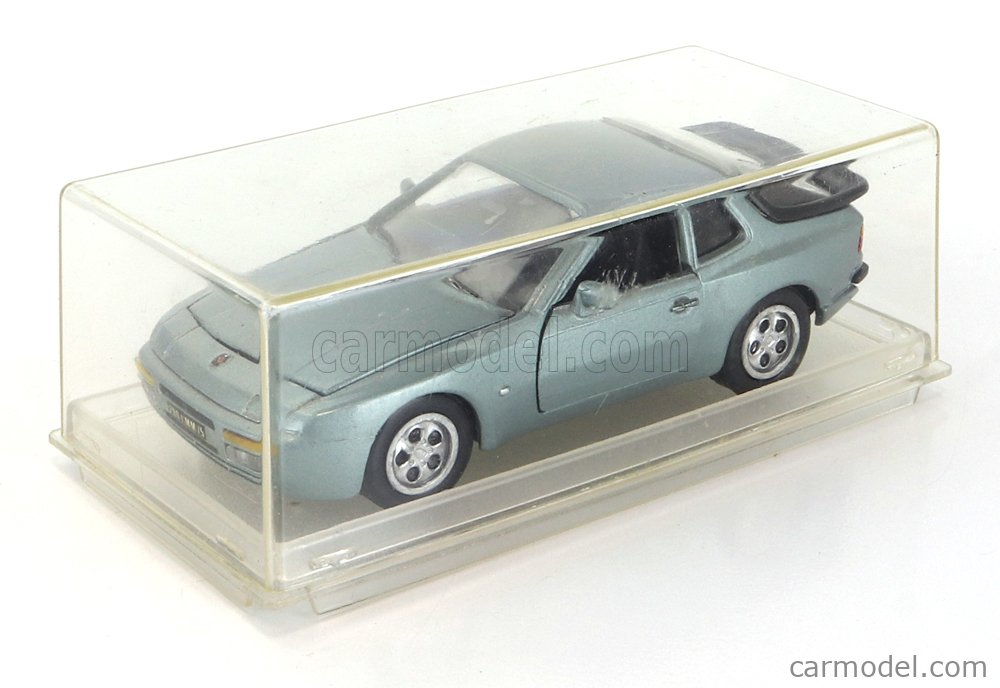Miniature NZG 1/43 Porsche Turbo Bleu Métallisé, Diecast, Modèle 9822A