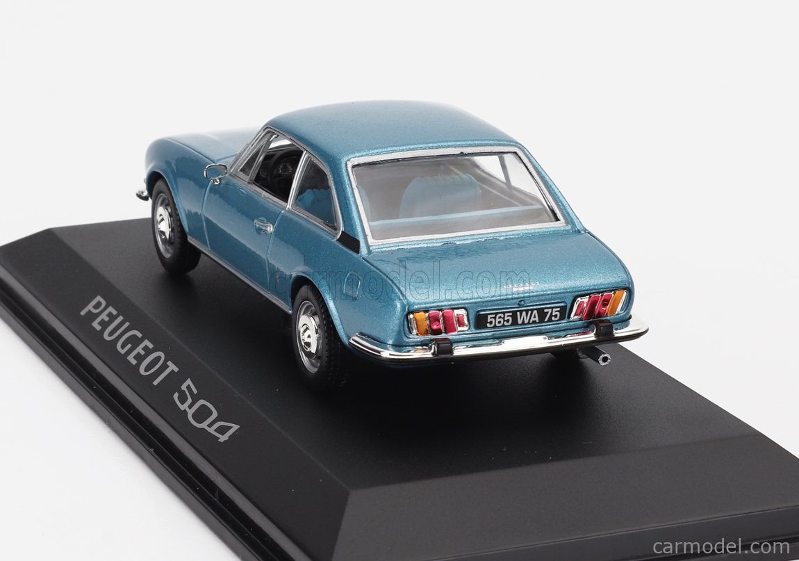 Miniature Peugeot 504 Coupé 1969 - Brown metallic - francis miniatures