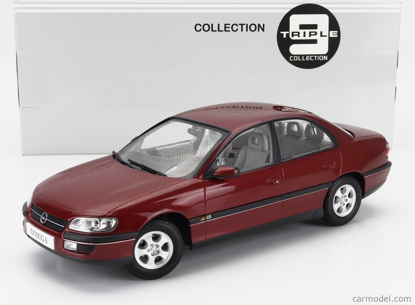 Amazon | Triple 9 1/18 Opel Omega B Saloon 1996 ライトブルー