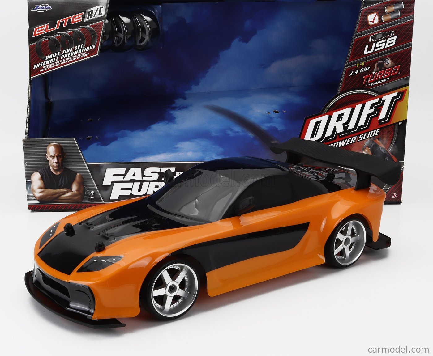 JADA 253209001-99700-RC Scale 1/10 | MAZDA HAN'S RX-7 COUPE JADA 253209001-99700-RC Scale 1/10 | MAZDA HAN'S RX-7 COUPE