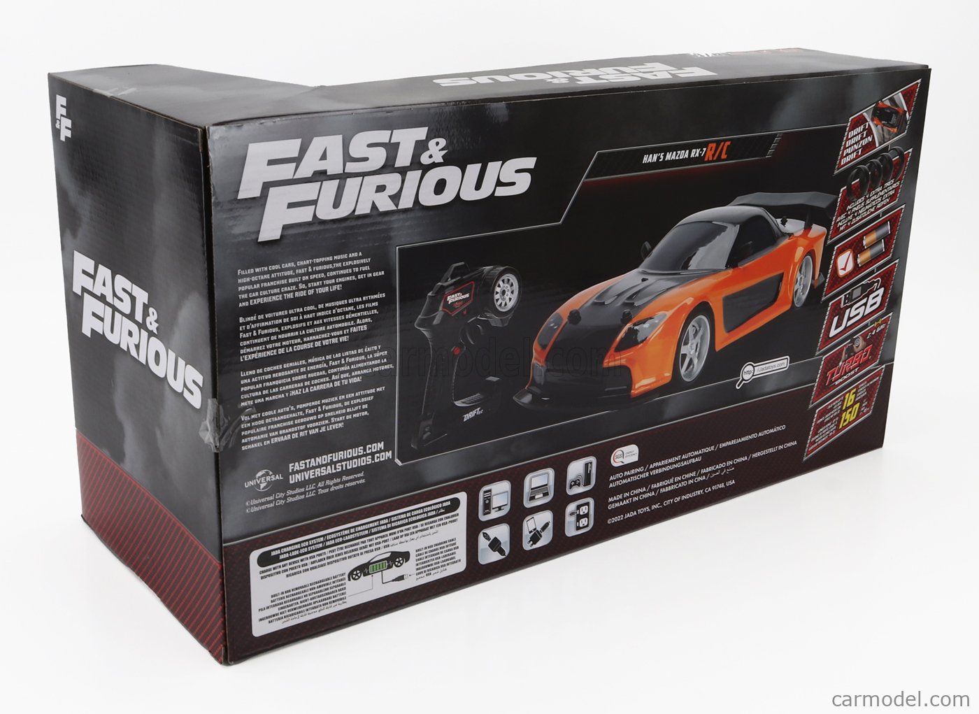 JADA 253209001-99700-RC Scale 1/10 | MAZDA HAN'S RX-7 COUPE JADA 253209001-99700-RC Scale 1/10 | MAZDA HAN'S RX-7 COUPE