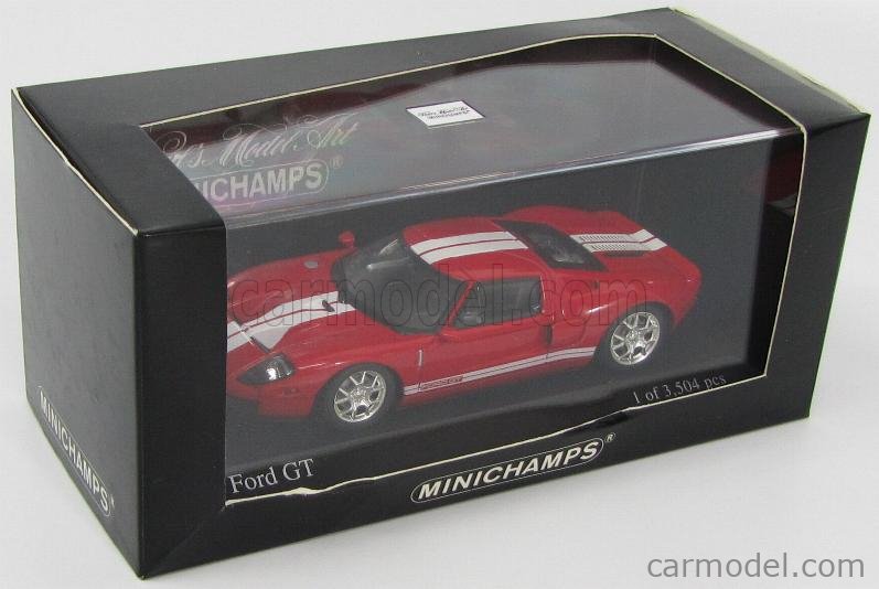 MINICHAMPS 400084200 Scale 1/43 | FORD USA GT 2005 RED