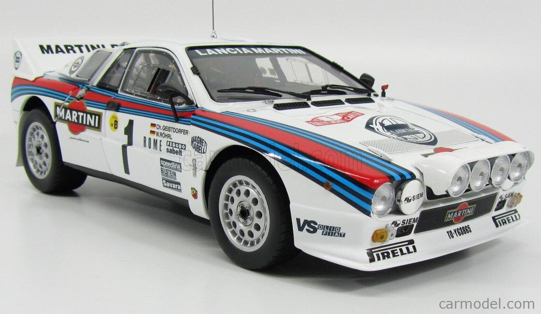 価格改定 Lancia Rally037 Martini Racing 84' 再再値下げLancia Rally037 Martini Racing 1984 - メルカリ