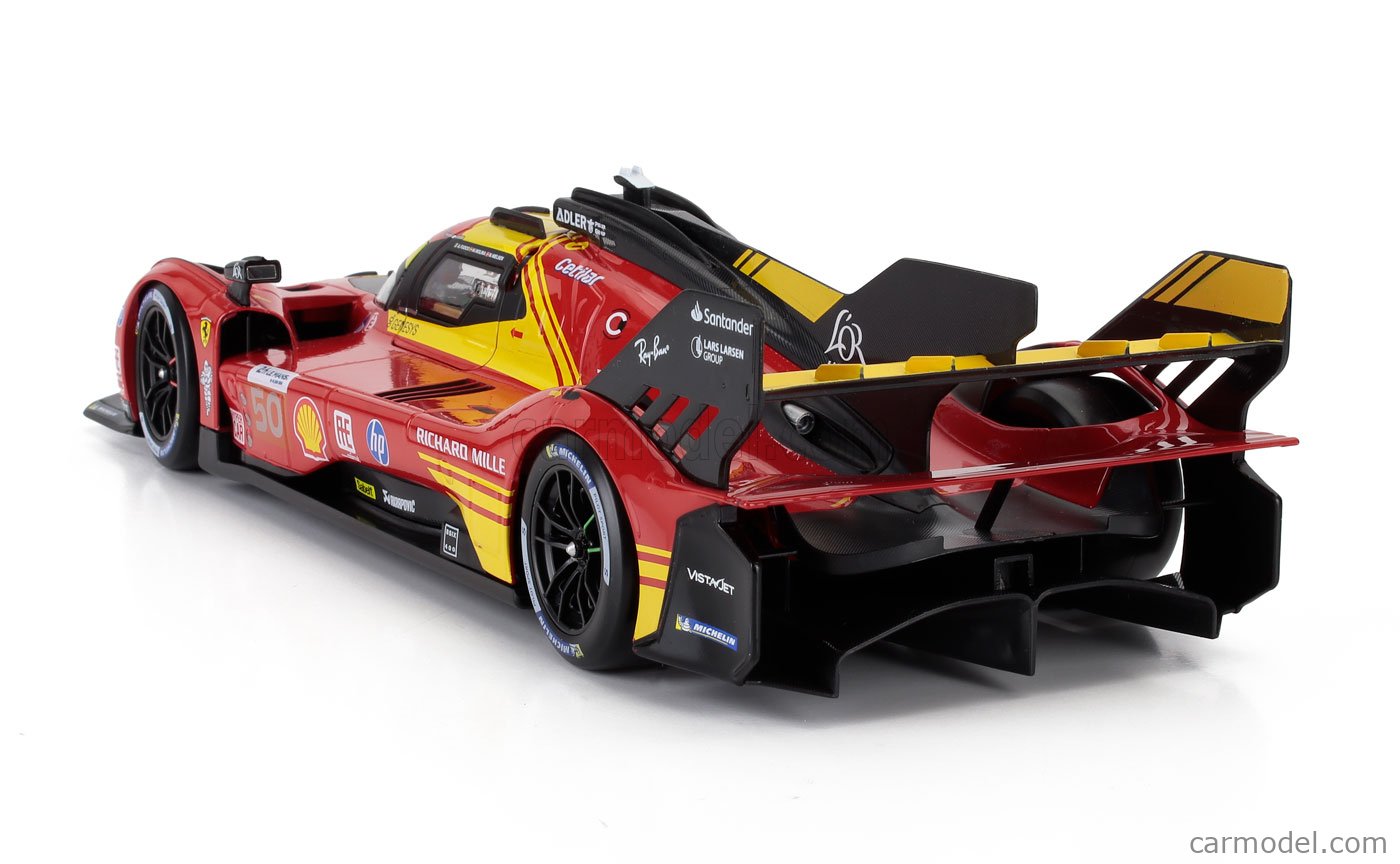 Bburago 16312/BV Ferrari 499P 3.0L Turbo V6 - Winner 24h Le Mans 2024