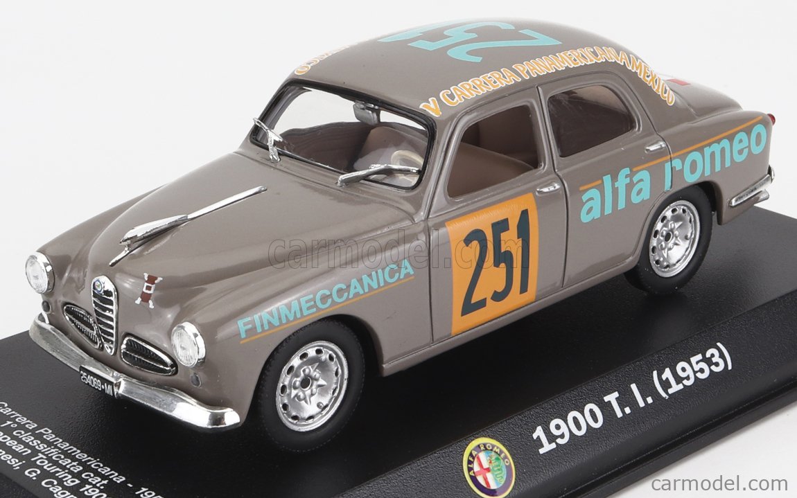 M4 / Fabbri 1/43 - Alfa Romeo 1900 TI Carrera Panamericana 1954