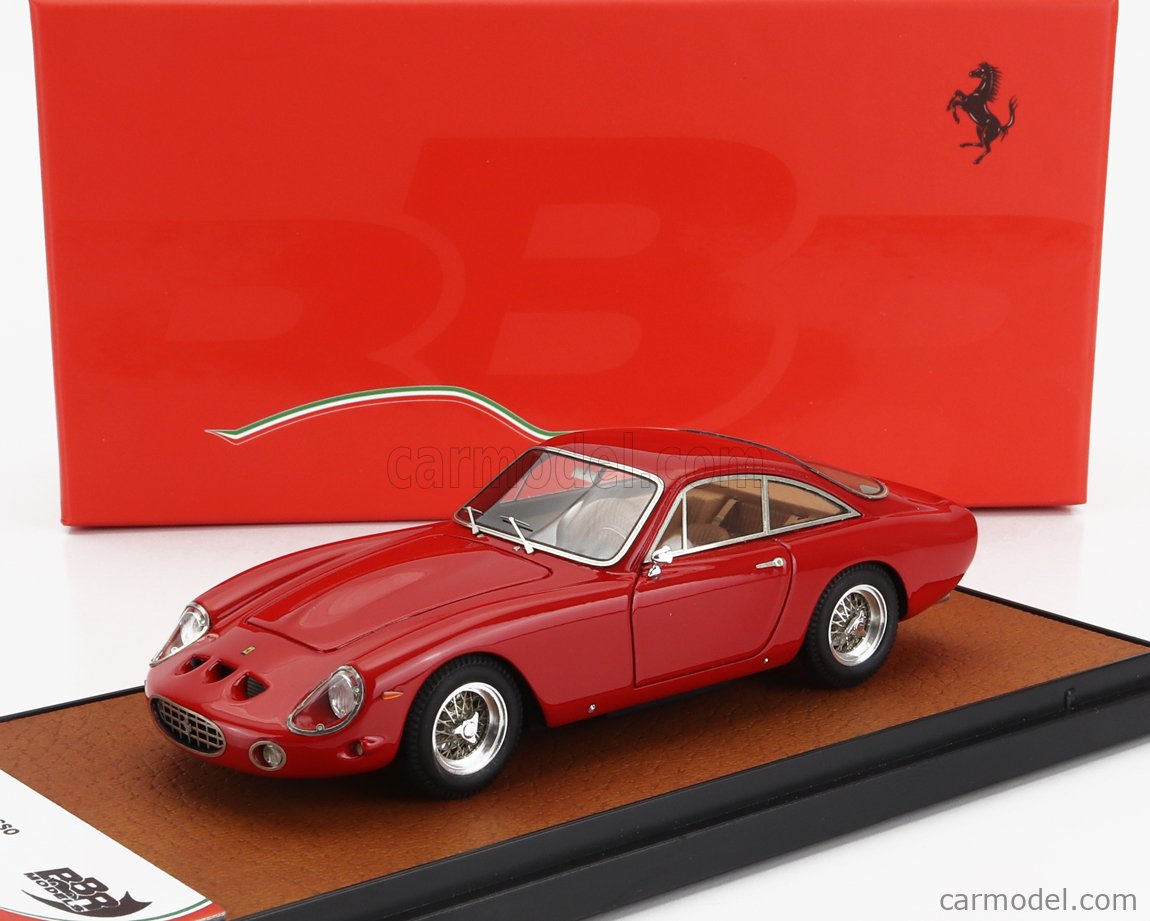 BBR-MODELS BBR263B Scale 1/43 | FERRARI 250 LUSSO sn.4385 1963 RED