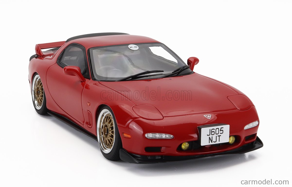 OTTO-MOBILE OT1062 Scale 1/18 | MAZDA RX-7 KHYZYL SAKEEM 2020 RED